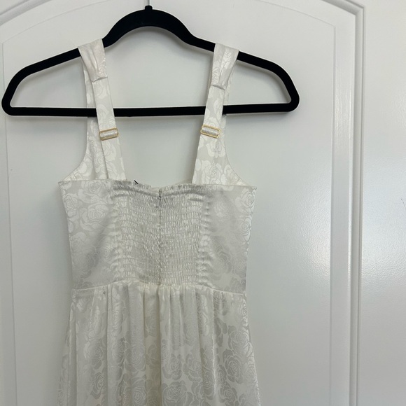 SHOW ME YOUR MUMU Weddings Nina Midi Dress Luxe White Rose Size Small NWOT $218 - Picture 12 of 15